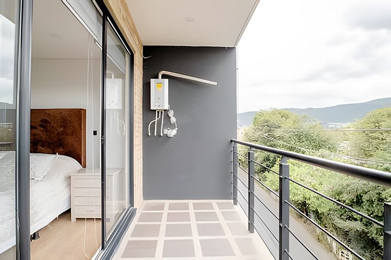 Loft 302 Cajicá balcón ascensor wifi 510MB FTTH
