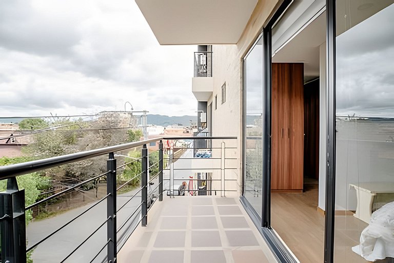 Loft 302 Cajicá balcón ascensor wifi 510MB FTTH