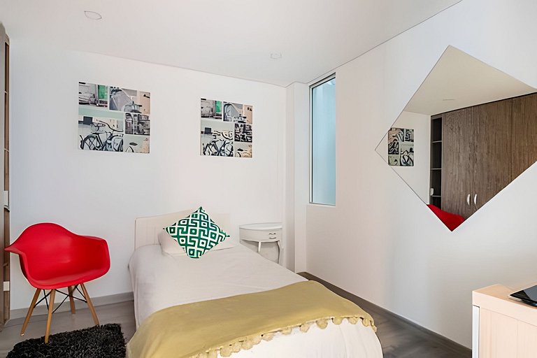 Apartamento Zipaquirá central amplio cómodo Wifi