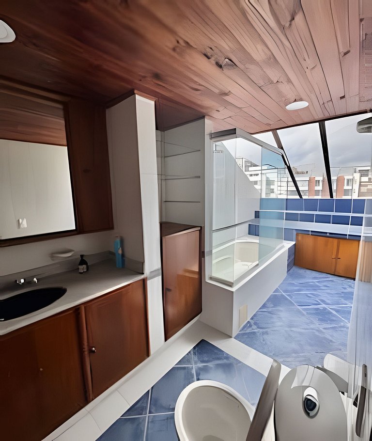 Usaquen cool terraza ascensor Cll 116 Wifi