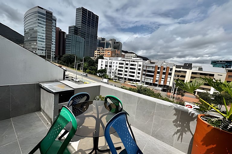 Usaquen cool terraza ascensor Cll 116 Wifi